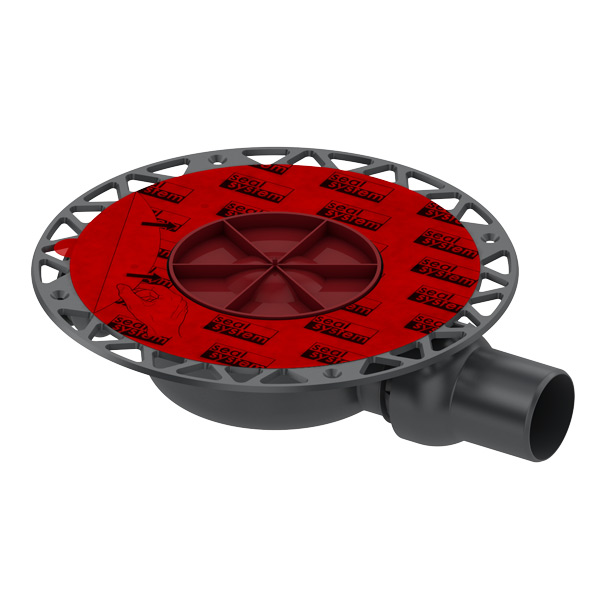 TECE TECEdrainpoint S110 — низкий дренажный сифон
